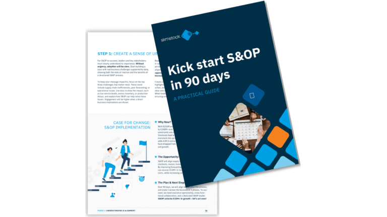 Mockup whitepaper kick start S&OP in 90 days