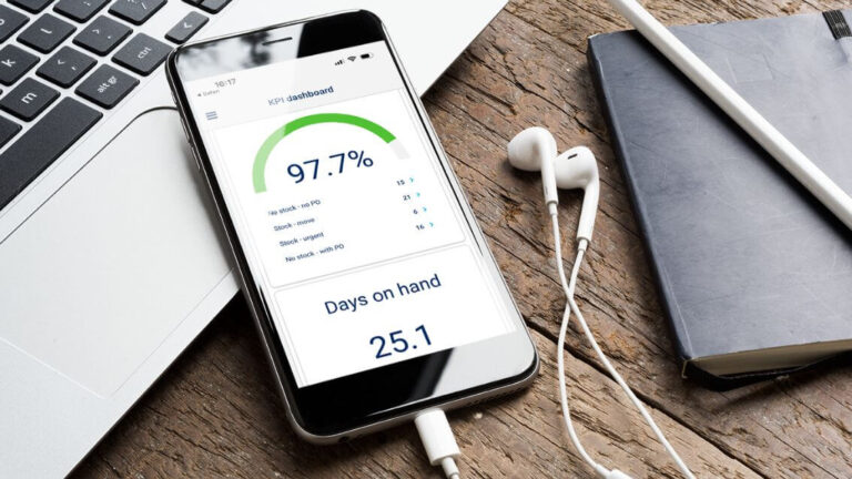 Slim4 app KPI dashboard