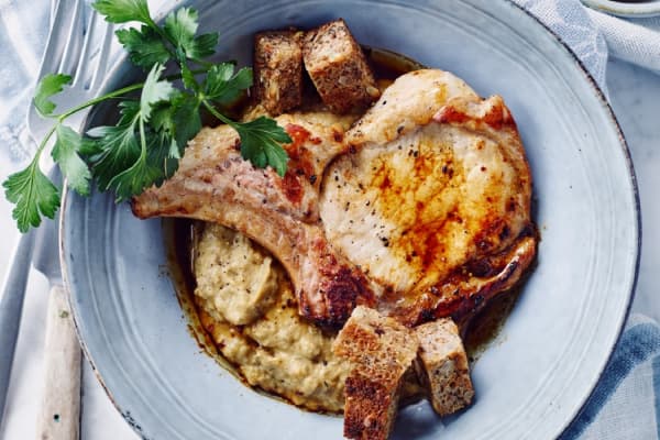 cooked pork