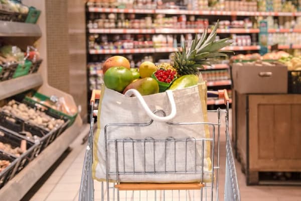 supermarket and fresh products