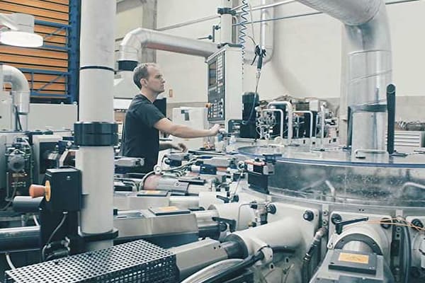 person working in an industry