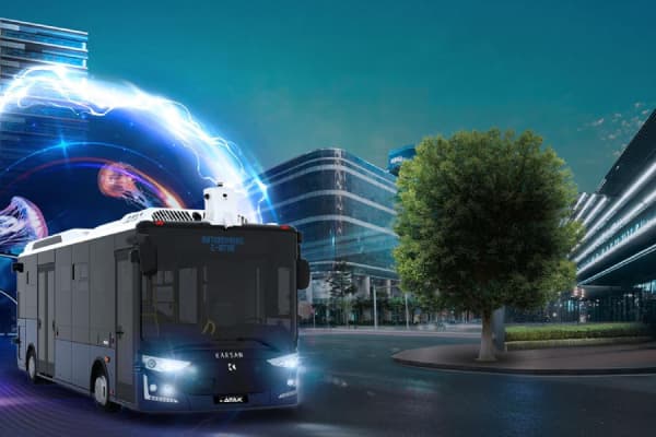 electric and autonomous bus