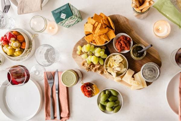 variety of food