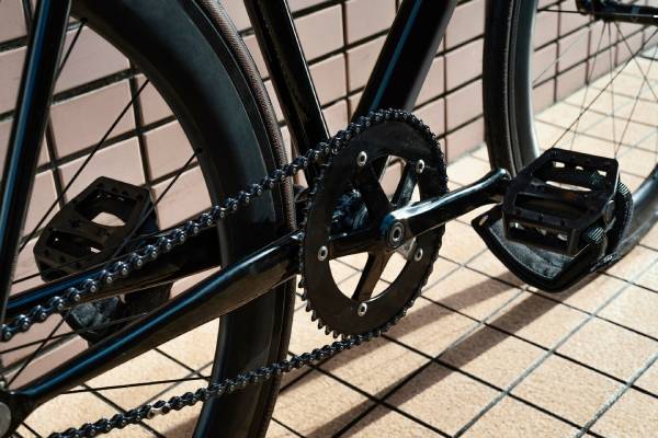 black bike