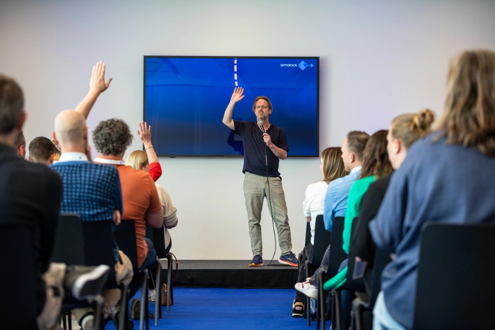 Klantendag België 2025 comediant