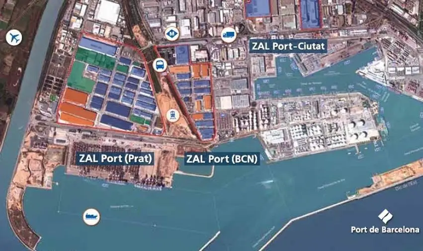 Example of open logistics hub