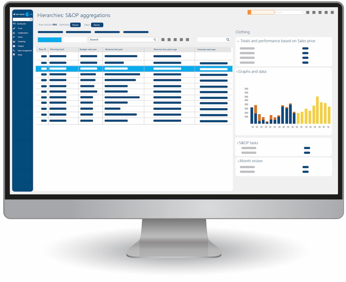 pianificazione della Supply Chain screenshot di slim4