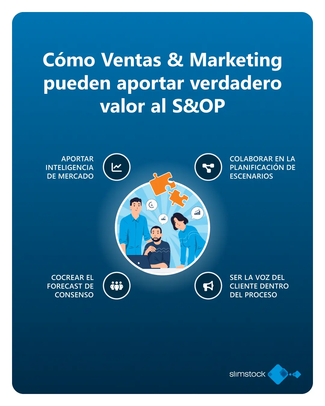 Como ventas y marketing puedes aportar valor a S&OP