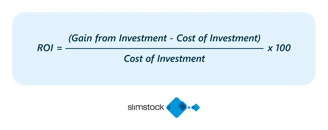 return on investment ROI formula ROI formula