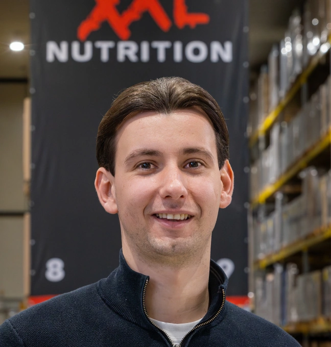 Dirk Maas, inkoop en supply chain specialist, XXL Nutrition