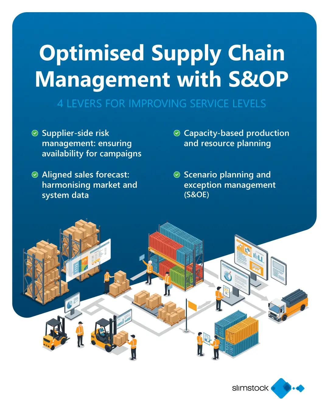 optimised supply chain manaegment with S&Op optimised supply chain manaegment with S&Op
