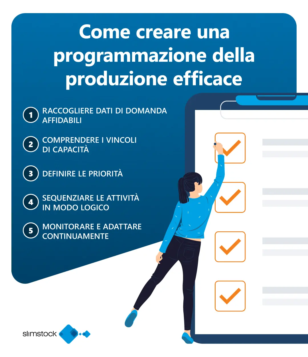 come creare programmazione della produzione efficace