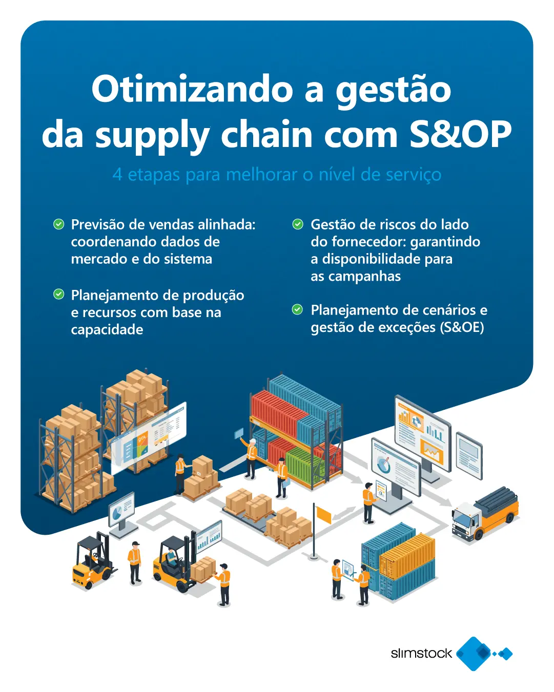 otimizando gestao supply chain com S&OP