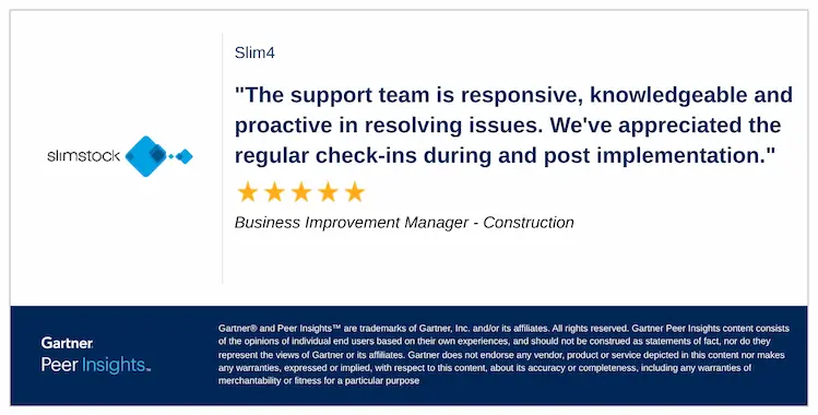 business improvement manager construction review gartner peer insights 2